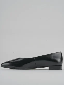 Ballerine tacco 1cm pelle nero