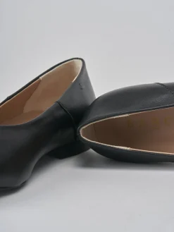 Ballerine tacco 1cm pelle nero