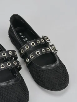 Ballerine tacco 1cm pelle nero