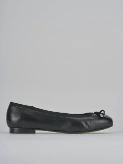 Ballerine tacco 1cm pelle nero