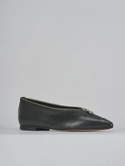 Ballerine tacco 1cm pelle nero