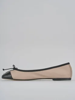 Ballerine tacco 1cm pelle rosa