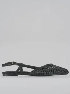 Ballerine tacco 1cm pelle nero