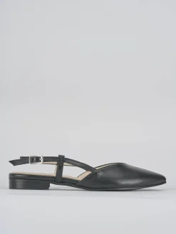 Ballerine tacco 1cm pelle nero