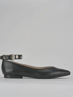 Ballerine tacco 1cm pelle nero