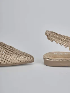 Ballerine tacco 1cm pelle rosa