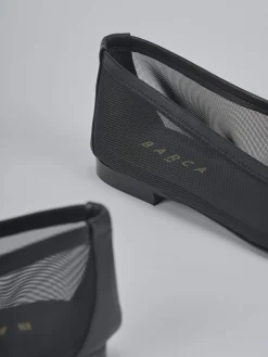 Ballerine tacco 1cm pelle nero