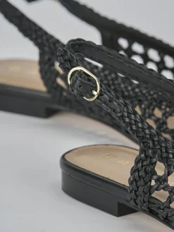 Ballerine tacco 1cm pelle nero