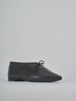 Ballerine tacco 1cm pelle nero