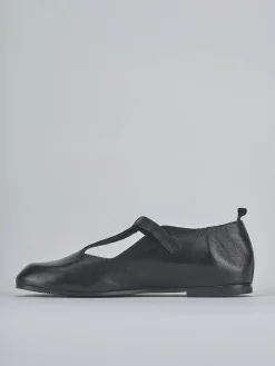 Ballerine tacco 1cm pelle nero