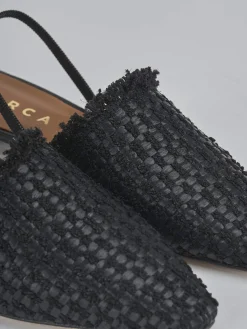 Ballerine tacco 1cm pelle nero