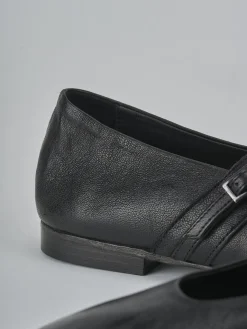 Ballerine tacco 1cm pelle nero