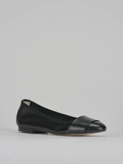 Ballerine tacco 1cm pelle nero