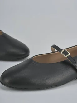 Ballerine tacco 1cm pelle nero