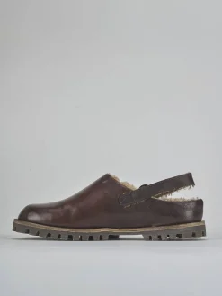 Ballerine tacco 1cm pelle testa