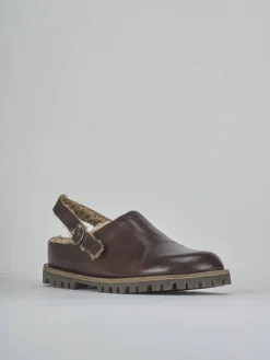 Ballerine tacco 1cm pelle testa