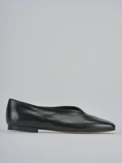 Ballerine tacco 1cm pelle nero