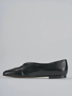 Ballerine tacco 1cm pelle nero