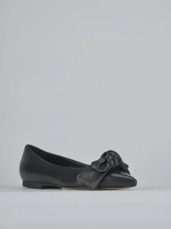 Ballerine tacco 1cm pelle nero