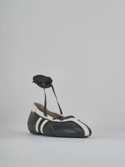 Ballerine tacco 1cm pelle nero