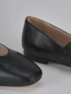 Ballerine tacco 1cm pelle nero