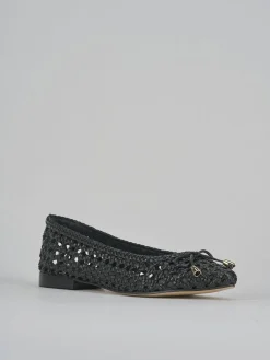 Ballerine tacco 1cm pelle nero