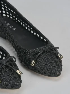 Ballerine tacco 1cm pelle nero