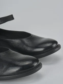 Ballerine tacco 2cm pelle nero