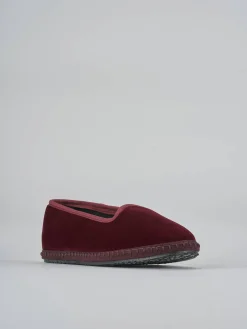 Ballerine tacco 1cm velluto bordo'