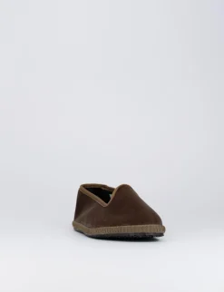 Ballerine tacco 1cm velluto testa