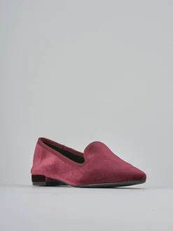 Ballerine tacco 1cm velluto bordo'