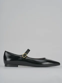 Ballerine tacco 1cm vernice nero
