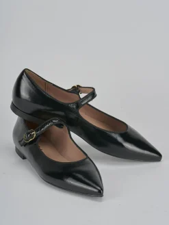 Ballerine tacco 1cm vernice nero