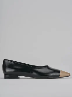 Ballerine tacco 1cm vernice nero