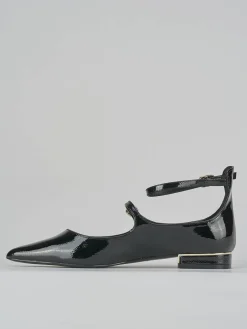 Ballerine tacco 1cm vernice nero