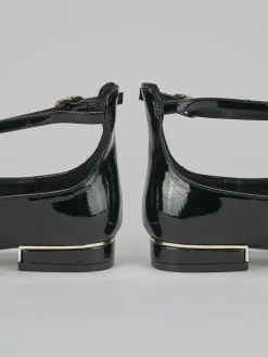 Ballerine tacco 1cm vernice nero