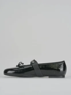 Ballerine tacco 1cm vernice nero