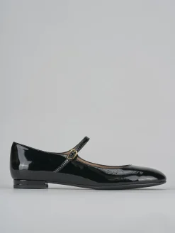 Ballerine tacco 2cm vernice nero