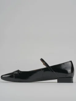 Ballerine tacco 1cm vernice nero