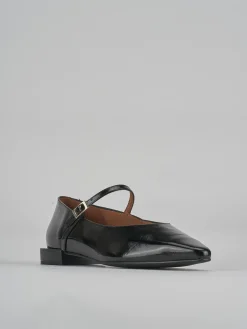Ballerine tacco 1cm vernice nero