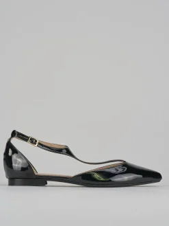 Ballerine tacco 1cm vernice nero