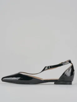 Ballerine tacco 1cm vernice nero