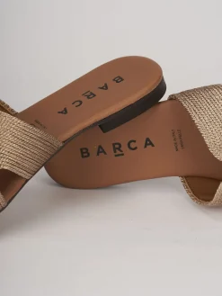 Ciabatta tacco 1 cm rosa pelle