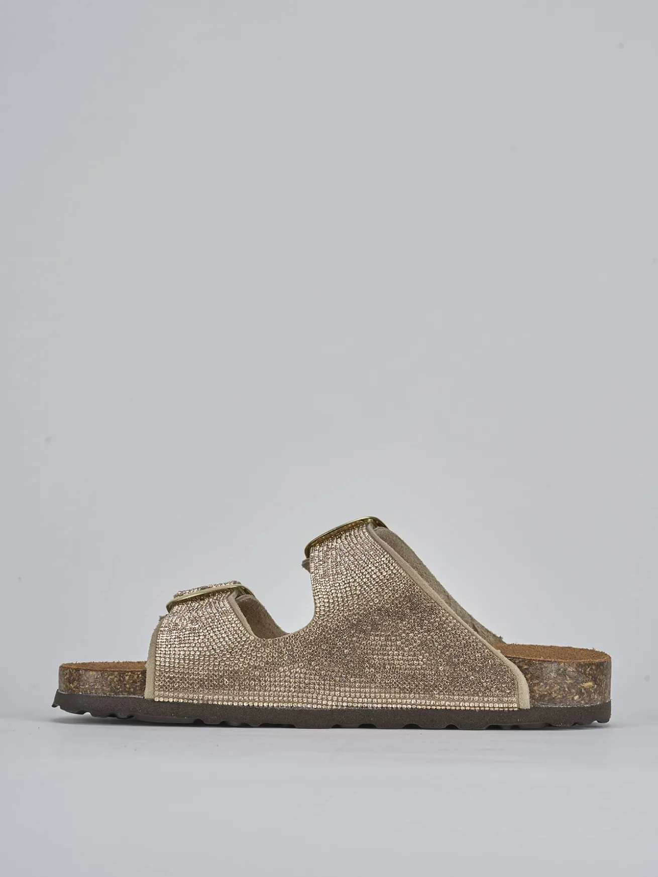 Ciabatta tacco 1 cm rosa pelle