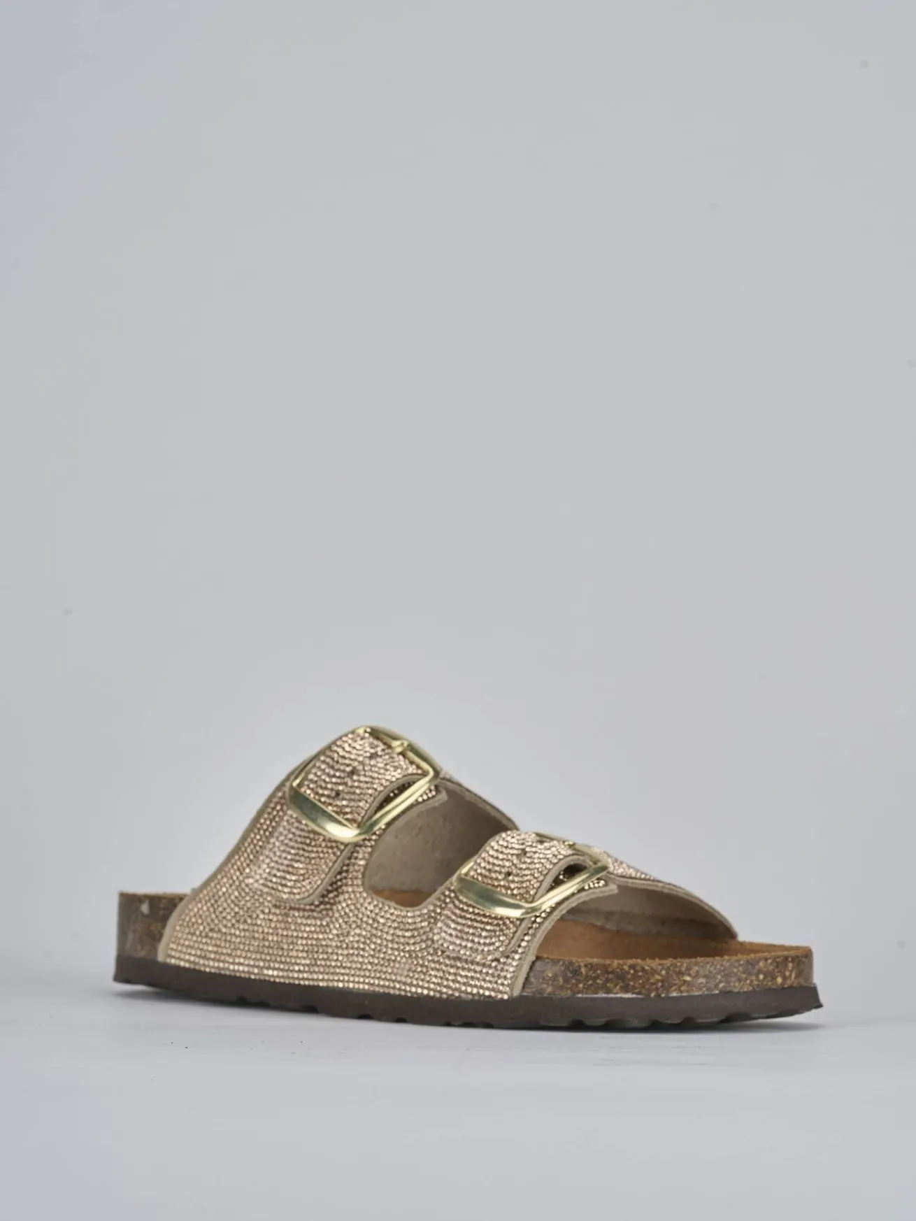 Ciabatta tacco 1 cm rosa pelle