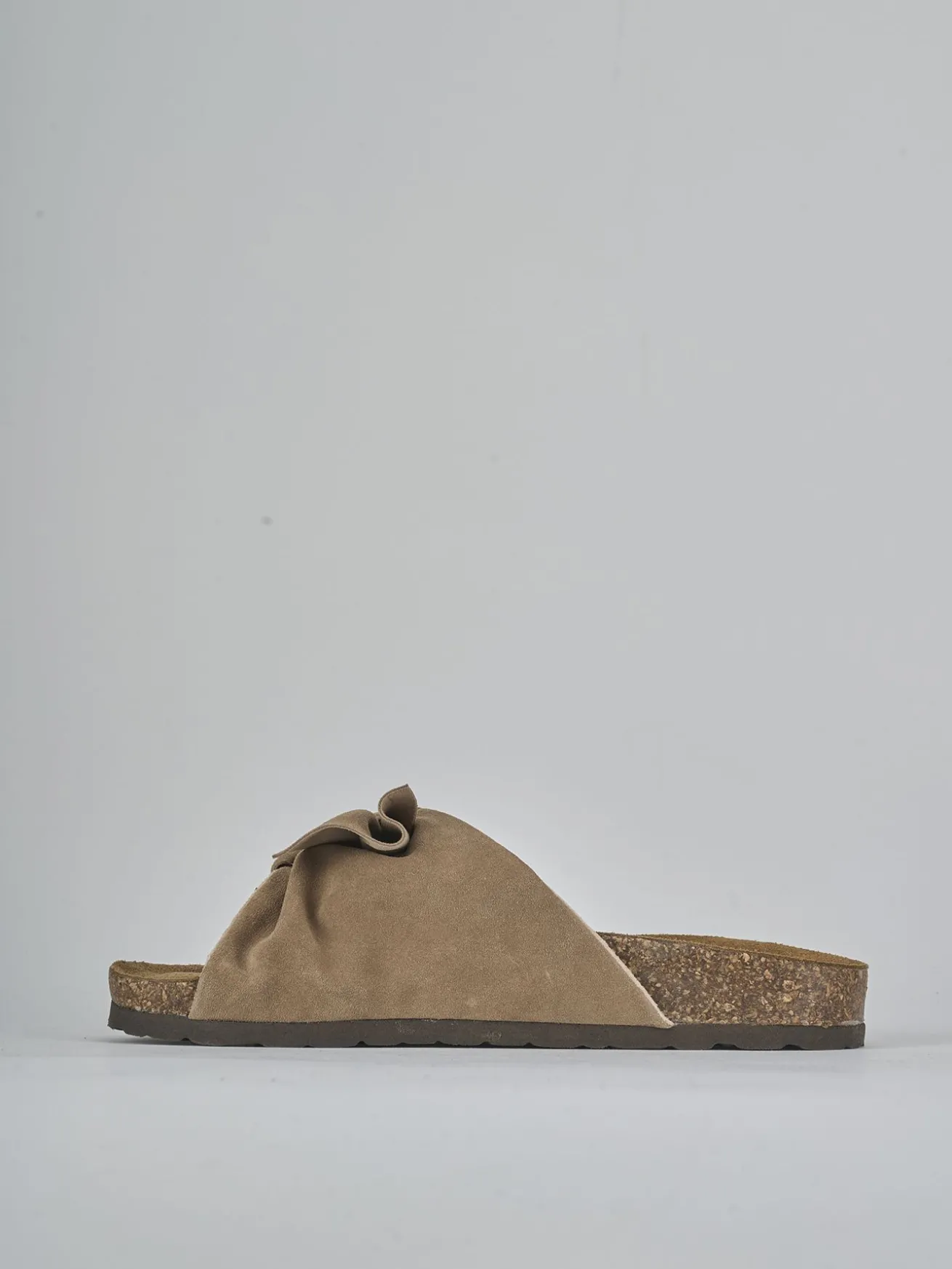 Ciabatte camoscio beige