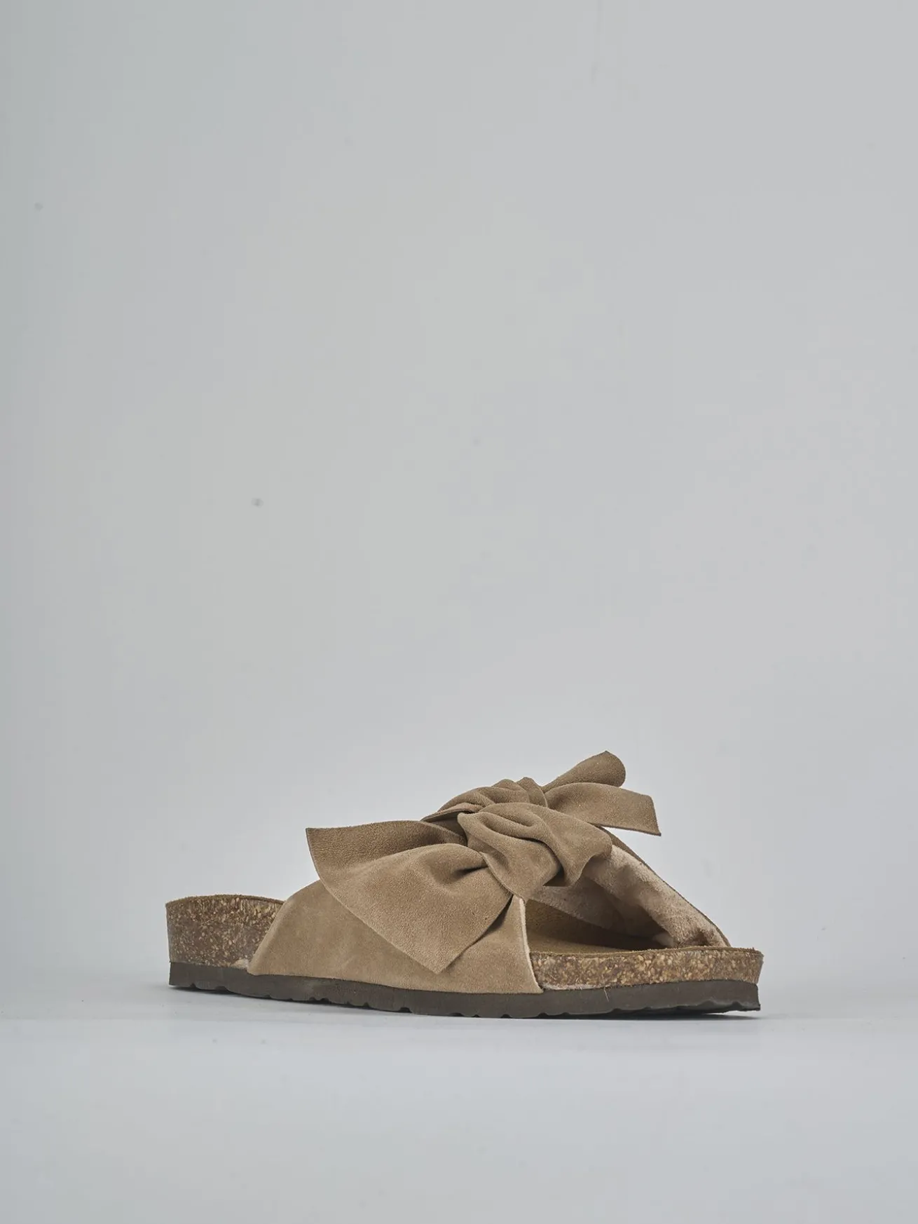 Ciabatte camoscio beige