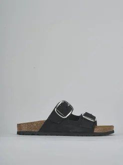 Ciabatte camoscio nero