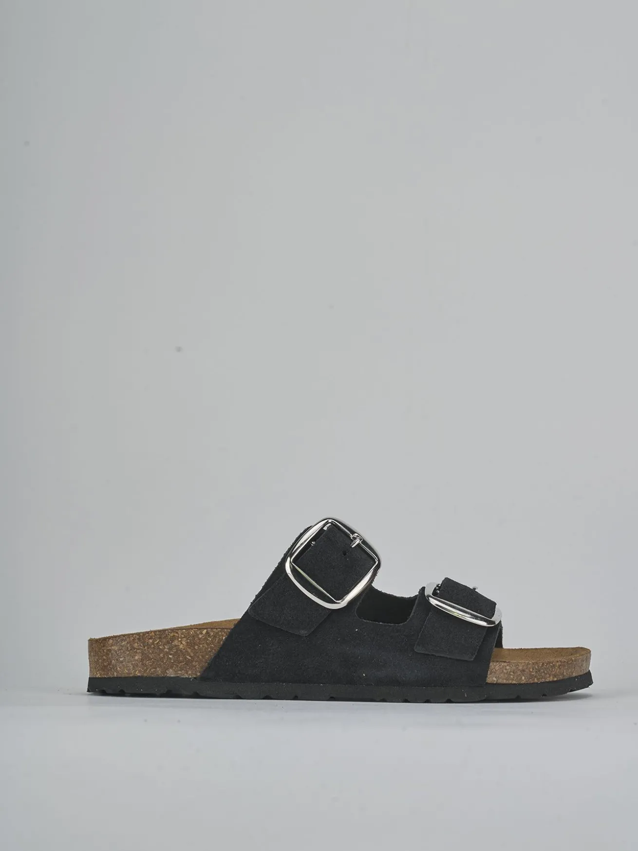 Ciabatte camoscio nero