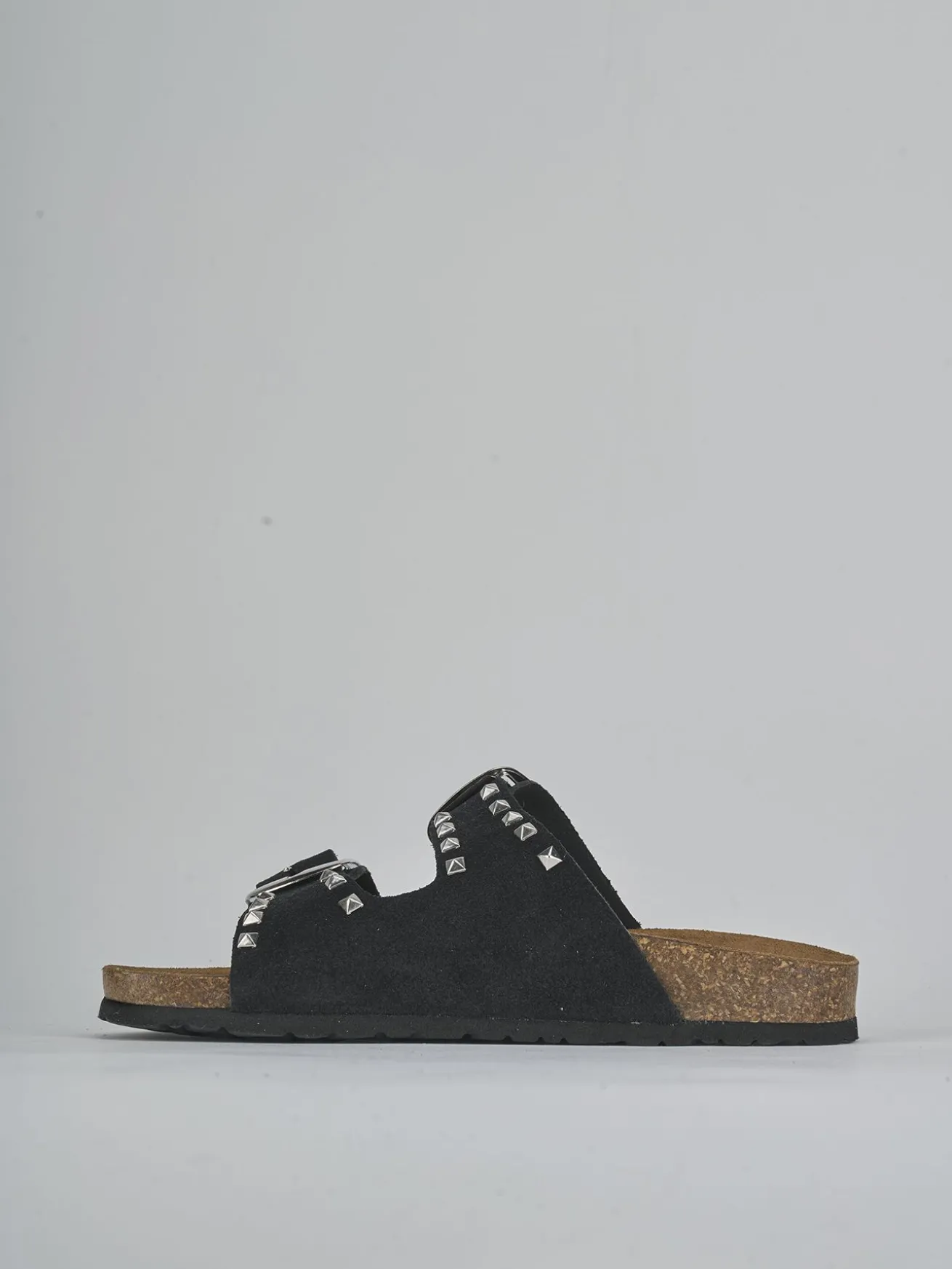 Ciabatte camoscio nero